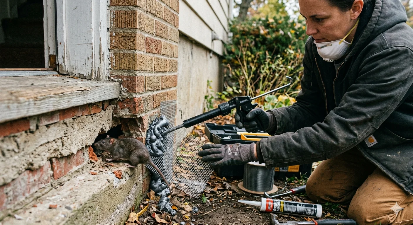 How To Prevent Mice In Bayport MN Homes: A Step-By-Step Guide For Bayport Homeowners 2 Seal Entry Points To Start Mouse