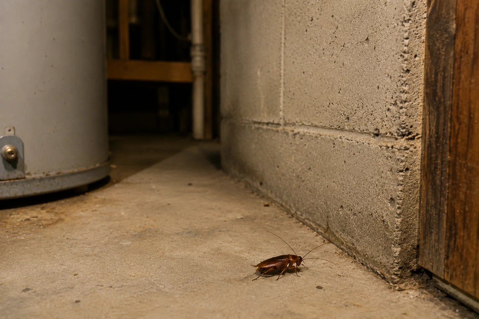 Signs Of A Cockroach Infestation: 9 Warning Clues Homeowners Should Not Ignore In 2026 4 Cockroach-in-kitchen